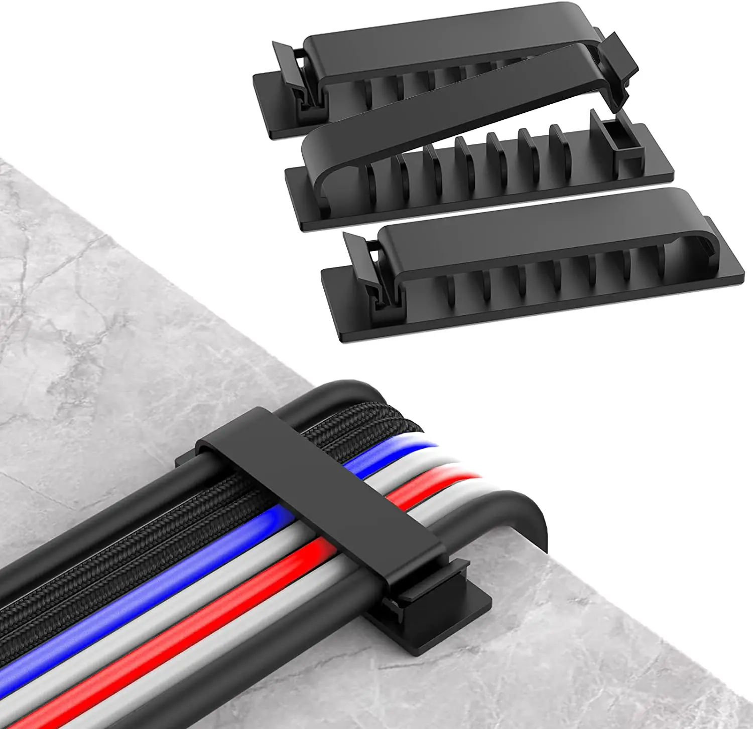 ที่จัดระเบียบสายเคเบิล ที่เก็บ - Cable Lock Flexible บทวิจารณ์และราคา